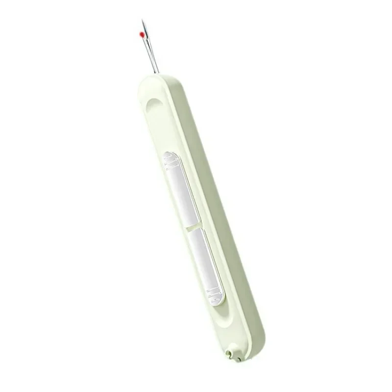 2 In 1 Needle Threader and Seam Ripper Tool Multifunctional Sewing Thread Remover Cross Stitch Crafting Accessories Easy Use