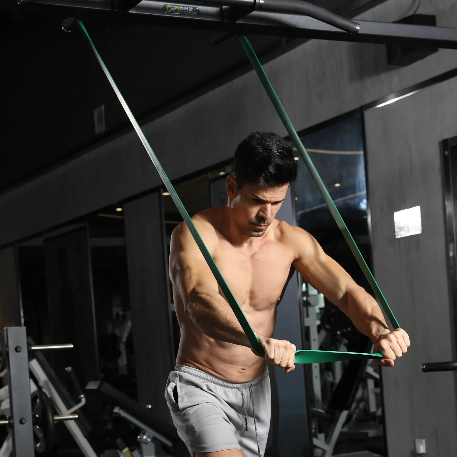20~230lbs Heavy-Duty Resistance Band Agility Training Workout Gym Equipment Yoga Pilates Accessories Rubber Band Home Gym