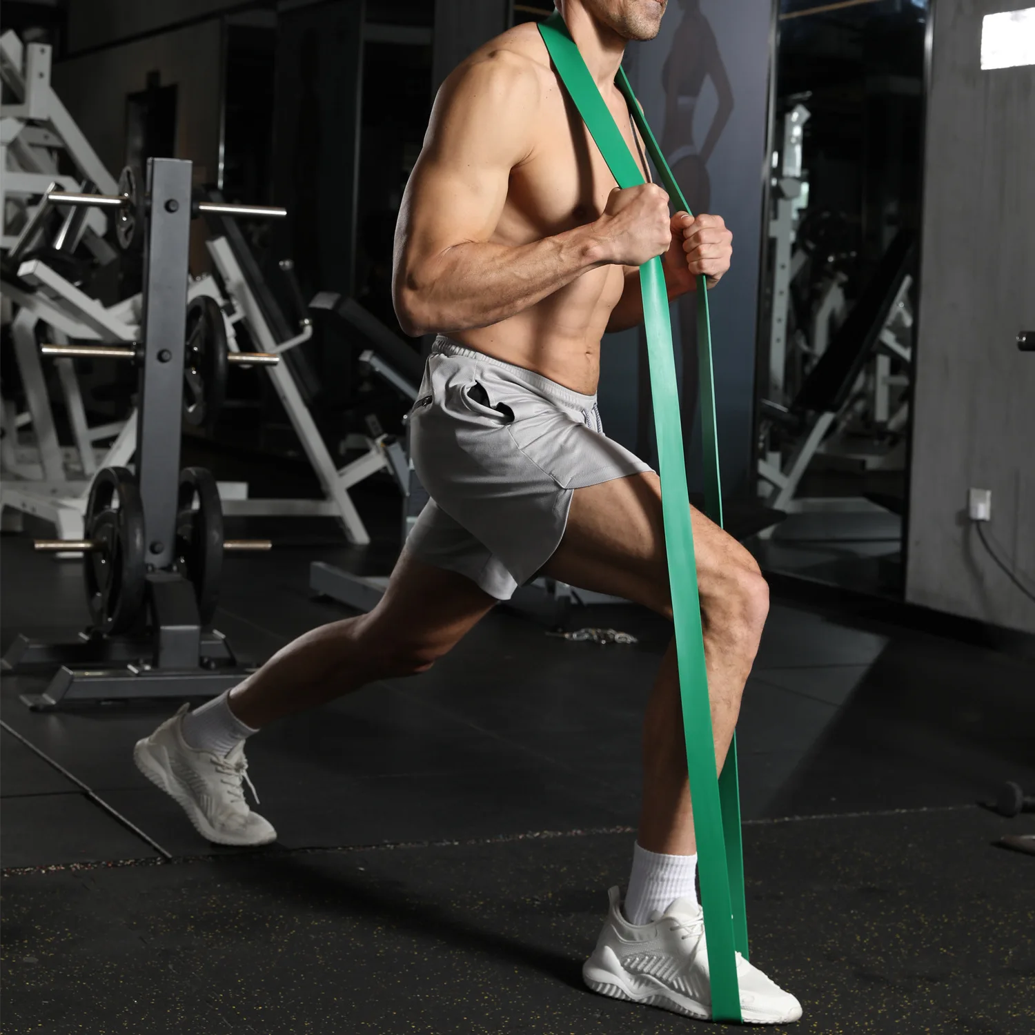 20~230lbs Heavy-Duty Resistance Band Agility Training Workout Gym Equipment Yoga Pilates Accessories Rubber Band Home Gym