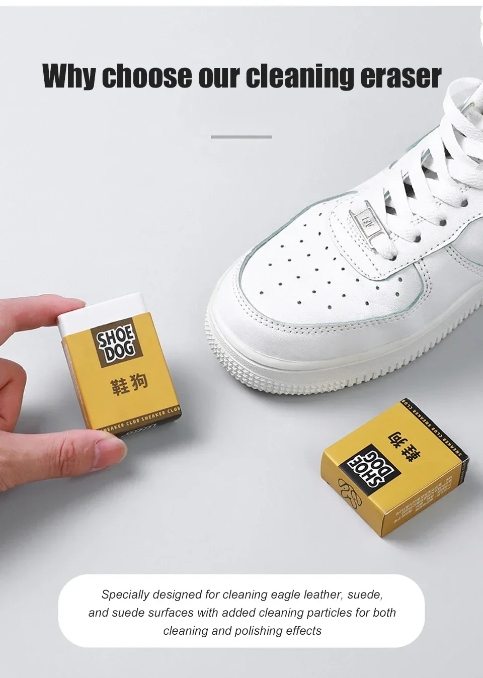 Portable Shoe Wiper, Shoe Shine, Waterproof Cleaning, Suede Leather Sneakers, Rubber Decontamination, Shoe Cleaner