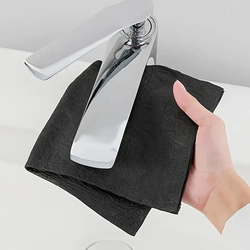 Magic Glass Cleaning Cloth-Thickened Streak-Free Towel, Reusable Dual-Sided Eraser for Kitchen Windows, No Watermark Home Tool