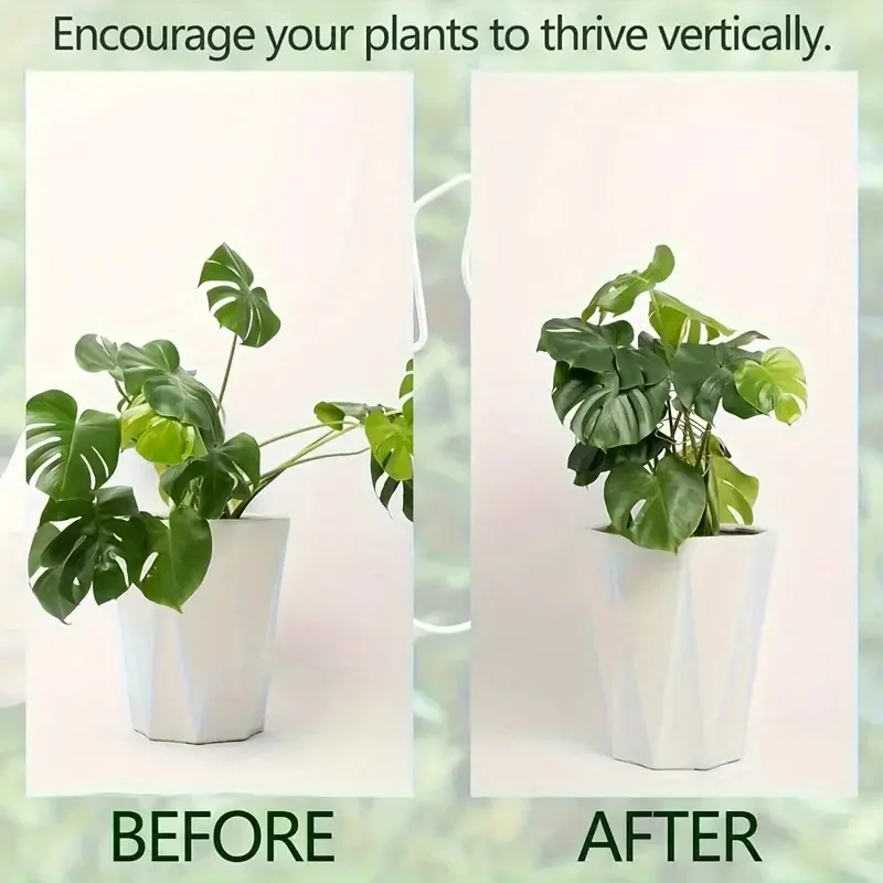 1Pc Large Hanging Plant Stand, Iron Hooks, Suitable for Flowerpot Decoration, Indoor and Outdoor Use