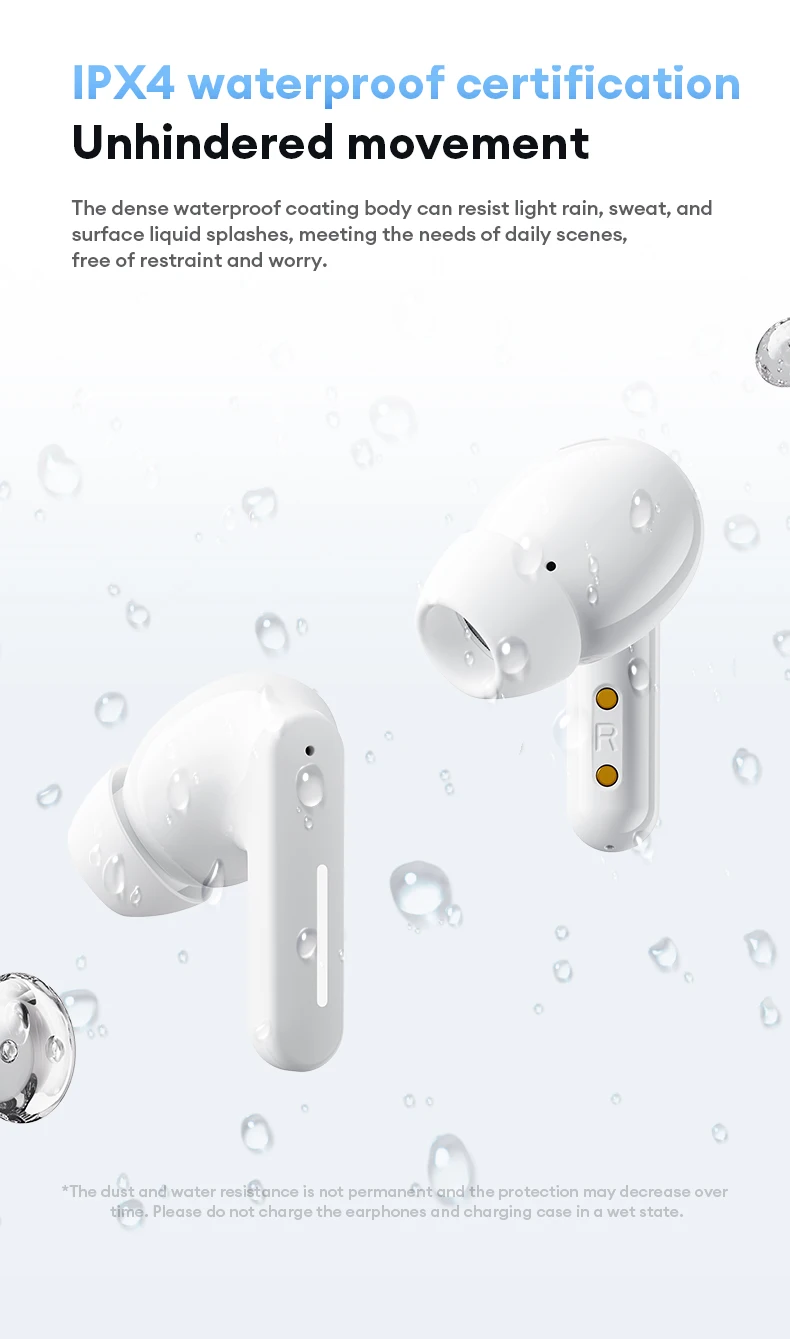 Choice Lenovo LE209 Wireless Bluetooth Earphone AI Mic Noise Reduction Waterproof Business Headphone Low Latency Gaming Headset