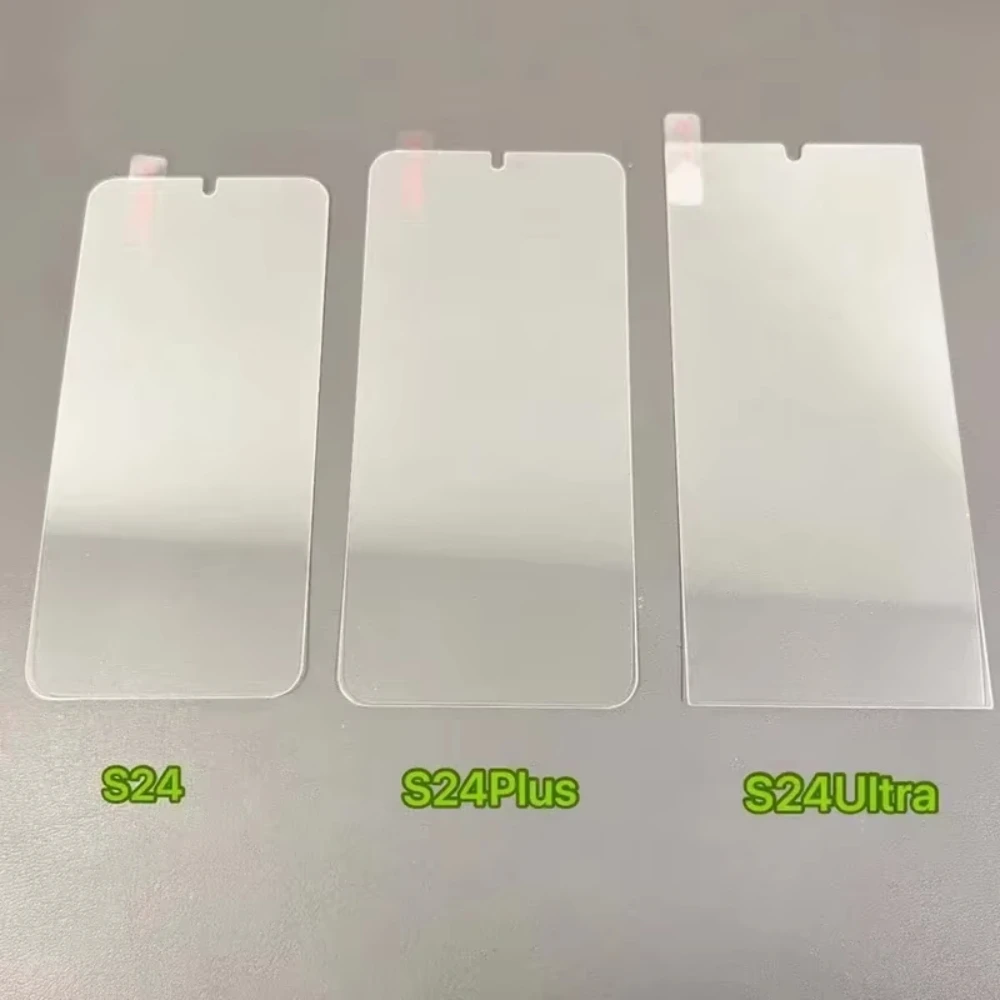 NNBILI 4PCS Full Cover Tempered Glass For Samsung Galaxy S24 S25 S26 Ultra S26 Fingerprint Screen Protector Protective HD Glass