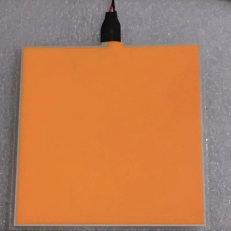 EL Panel Backlight Led Glowing Panel 5*5cm 10*10cm LED Electroluminescent El Backlight With DC12V Inverter 5V USB 3V Battery
