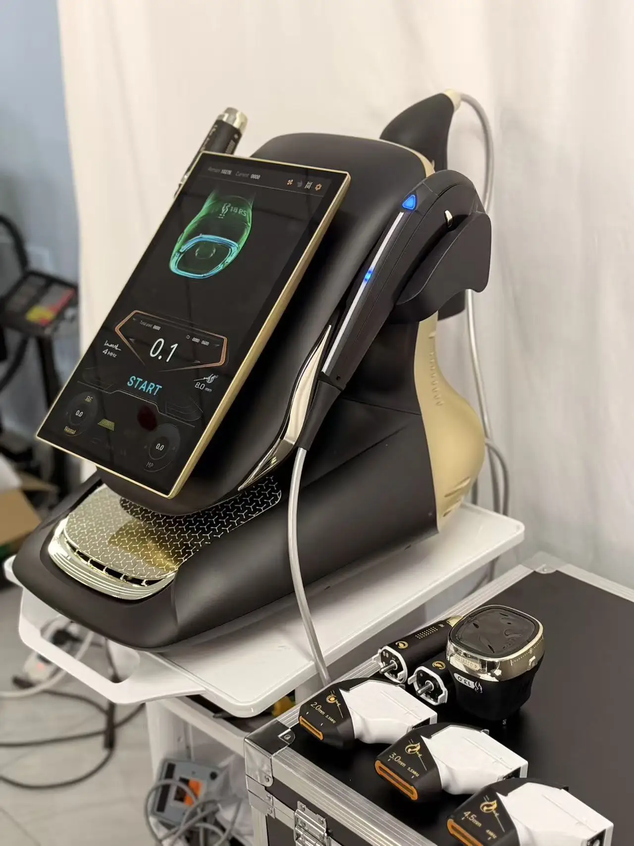 360MAX 25D HiFU 3 In 1 Technology Machine For Non Invasive Facial Slimming Anti Aging And Body Firming