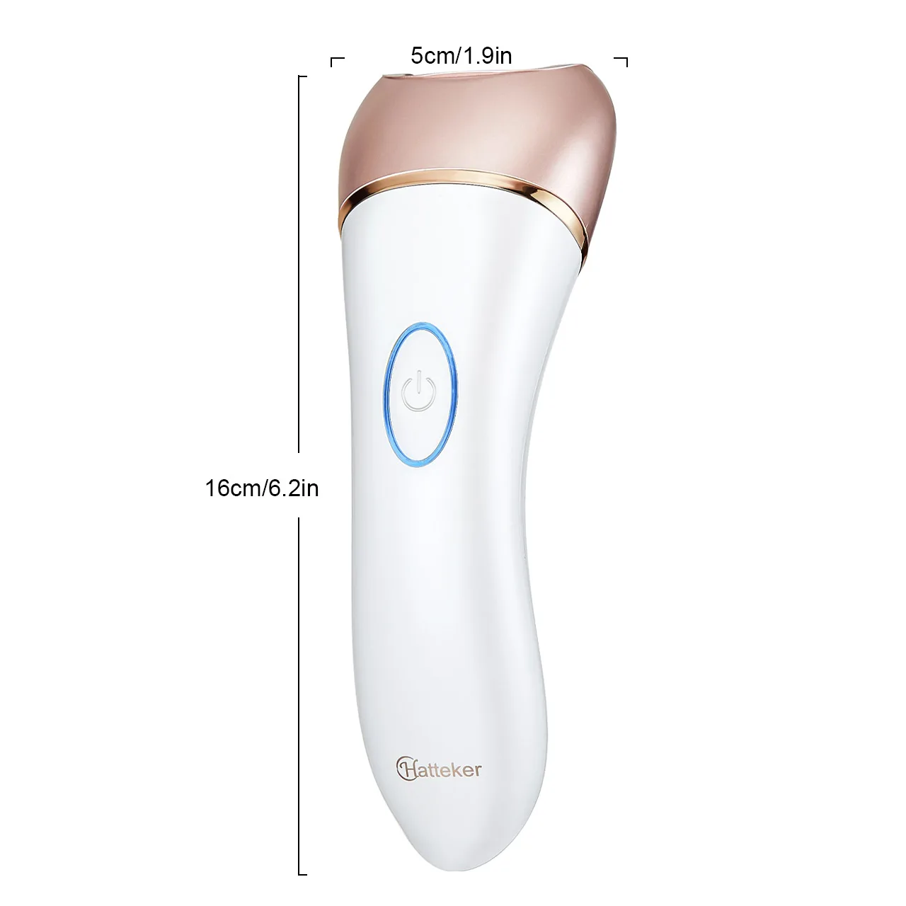 Hatteker Smart Washable Electric Hair Remover for Women Digital Display Two-in-One Multi-functional Hair Removal Device
