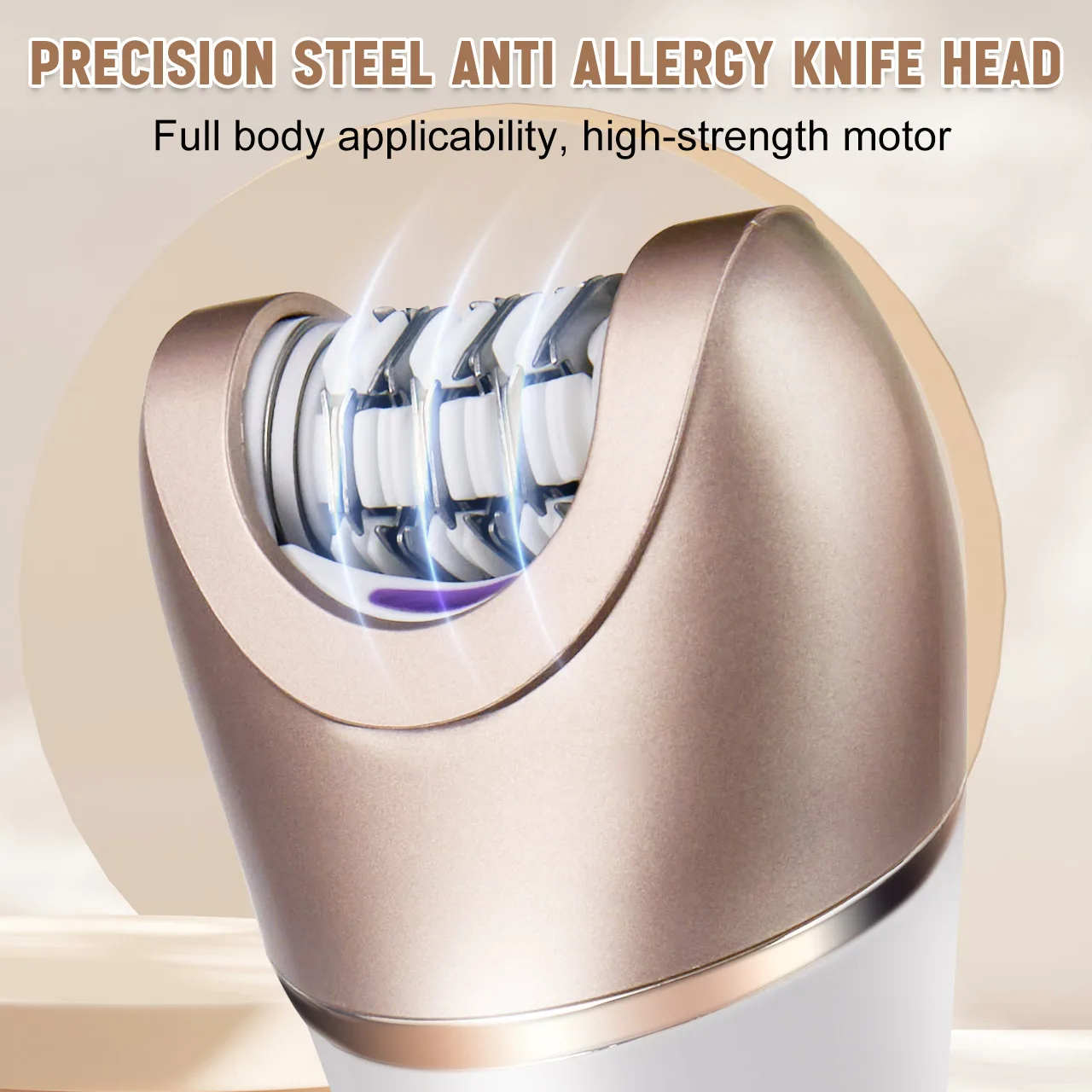 Hatteker Smart Washable Electric Hair Remover for Women Digital Display Two-in-One Multi-functional Hair Removal Device
