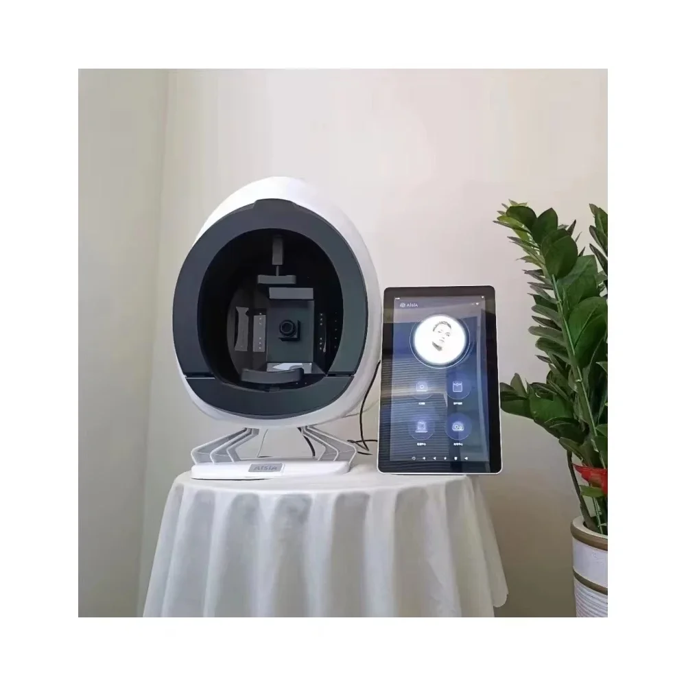 AISIA Q1 3D AI Facial Skin Analyzer Detection Skin Problem Diagnosis 8 Spectrum Professional Analysis Beauty Salon Equipment CE