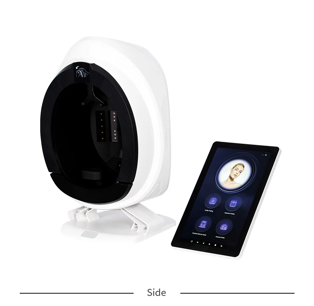 AISIA Q1 3D AI Facial Skin Analyzer Detection Skin Problem Diagnosis 8 Spectrum Professional Analysis Beauty Salon Equipment CE