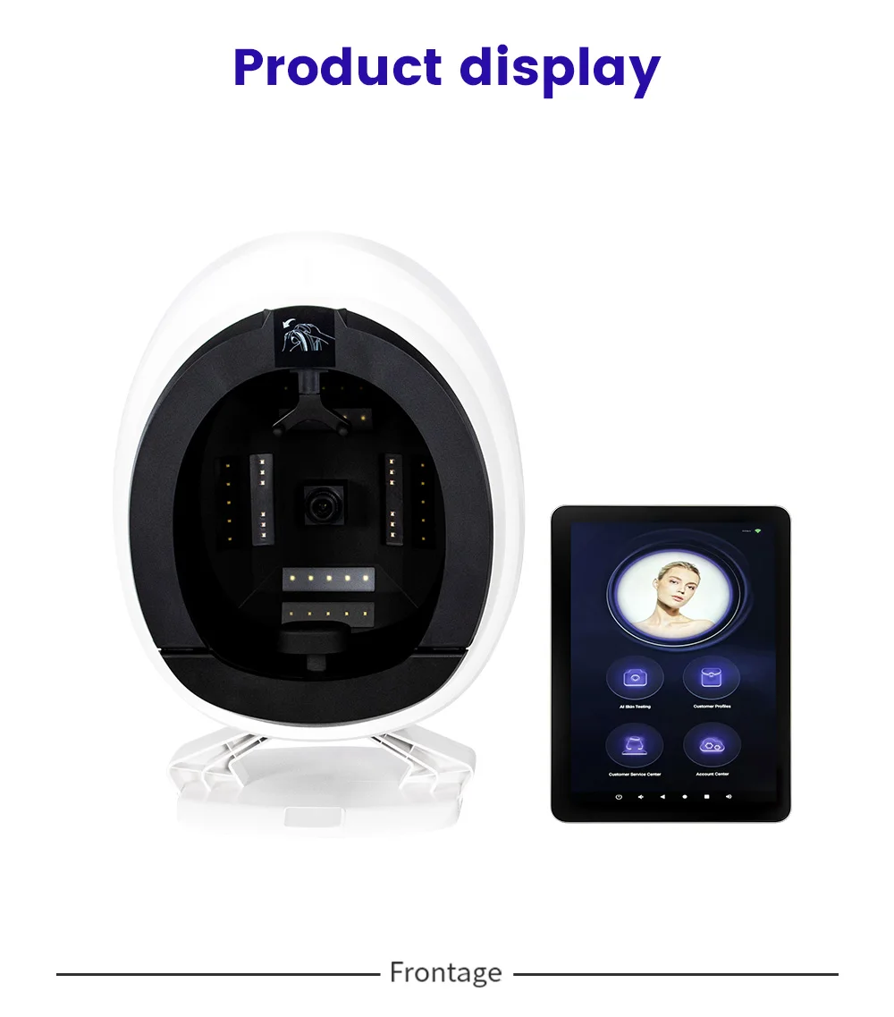 AISIA Q1 3D AI Facial Skin Analyzer Detection Skin Problem Diagnosis 8 Spectrum Professional Analysis Beauty Salon Equipment CE