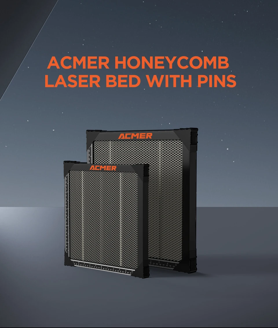 ACMER 400*400 Honeycomb Panel Table Laser Engraving and Autting Machine Laser Honeycomb Panel Bed Cutting Table 300*300