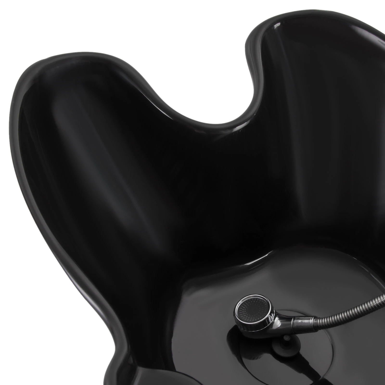 Portable Shampoo Basin with 2-Buckets Mobile Hair Wash Basin Height Adjustable For Salon Spa