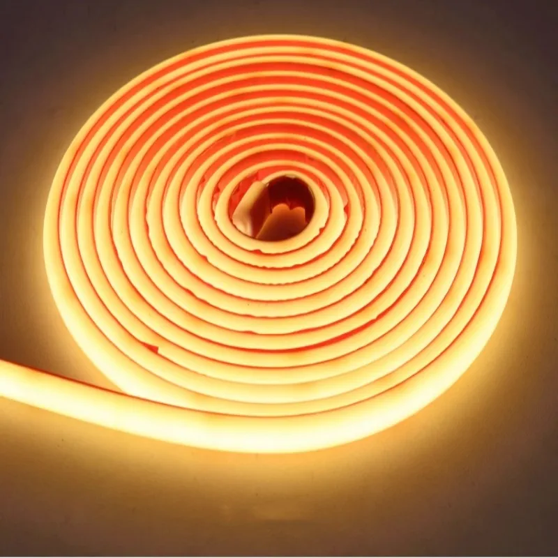1-10M DC24V COB LED Strip IP68 Waterproof High Density Neon Light 320LEDs/m Flexible COB LED Tape Red Ice Blue Yellow White