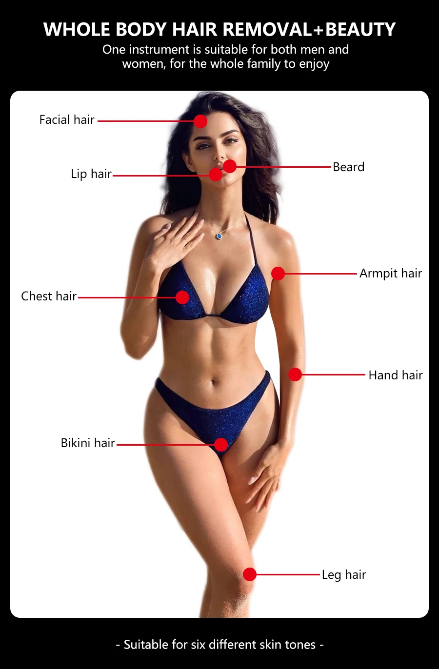 3 In 1 Soprano Professional Laser Machine 4000W IPL OPT 480NM 530NM 640NM Nd:Yag RF Hair Removal & Tattoo Cleaning New Model