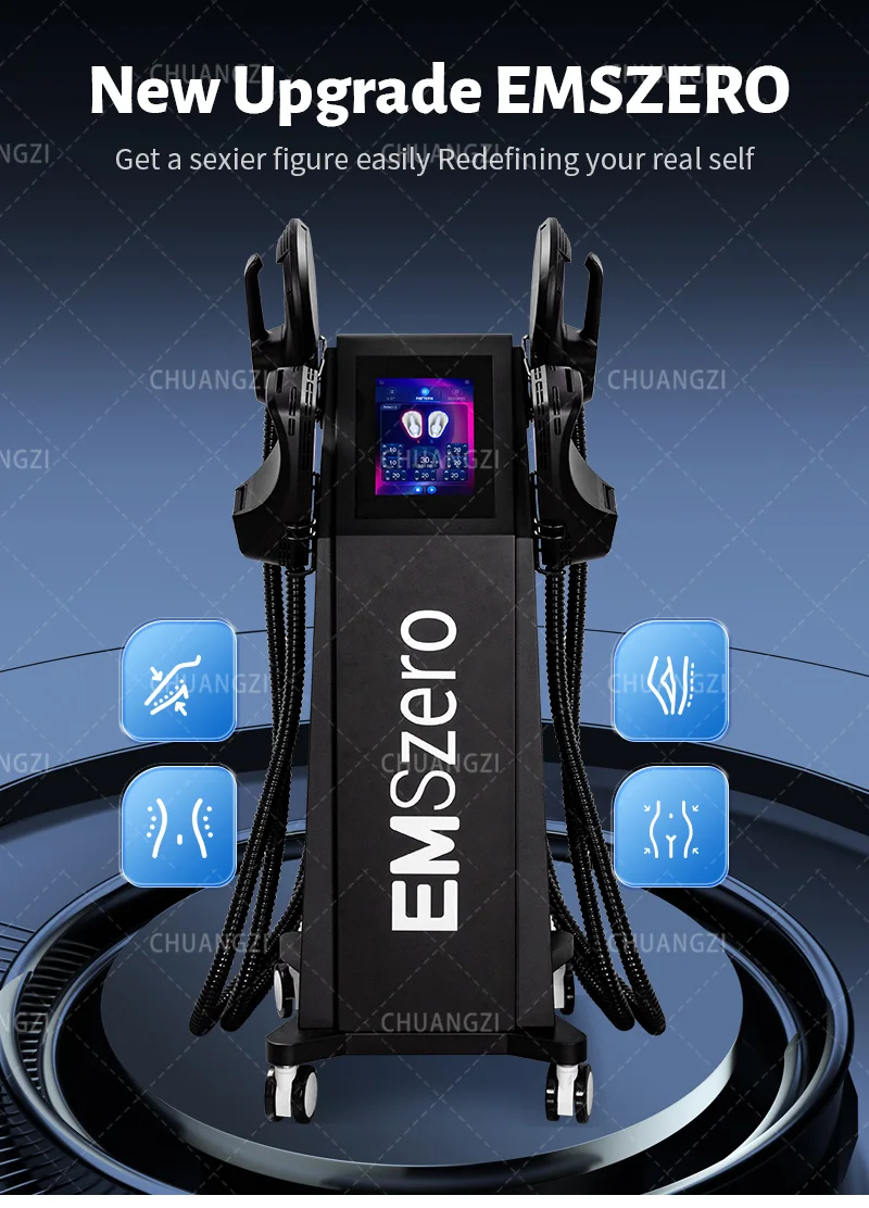 RF Nova EMS Body Slimming Sculpting Machine, EMSzero NEO, Professional Equipment, Build Muscle, Fat Burning, EMS