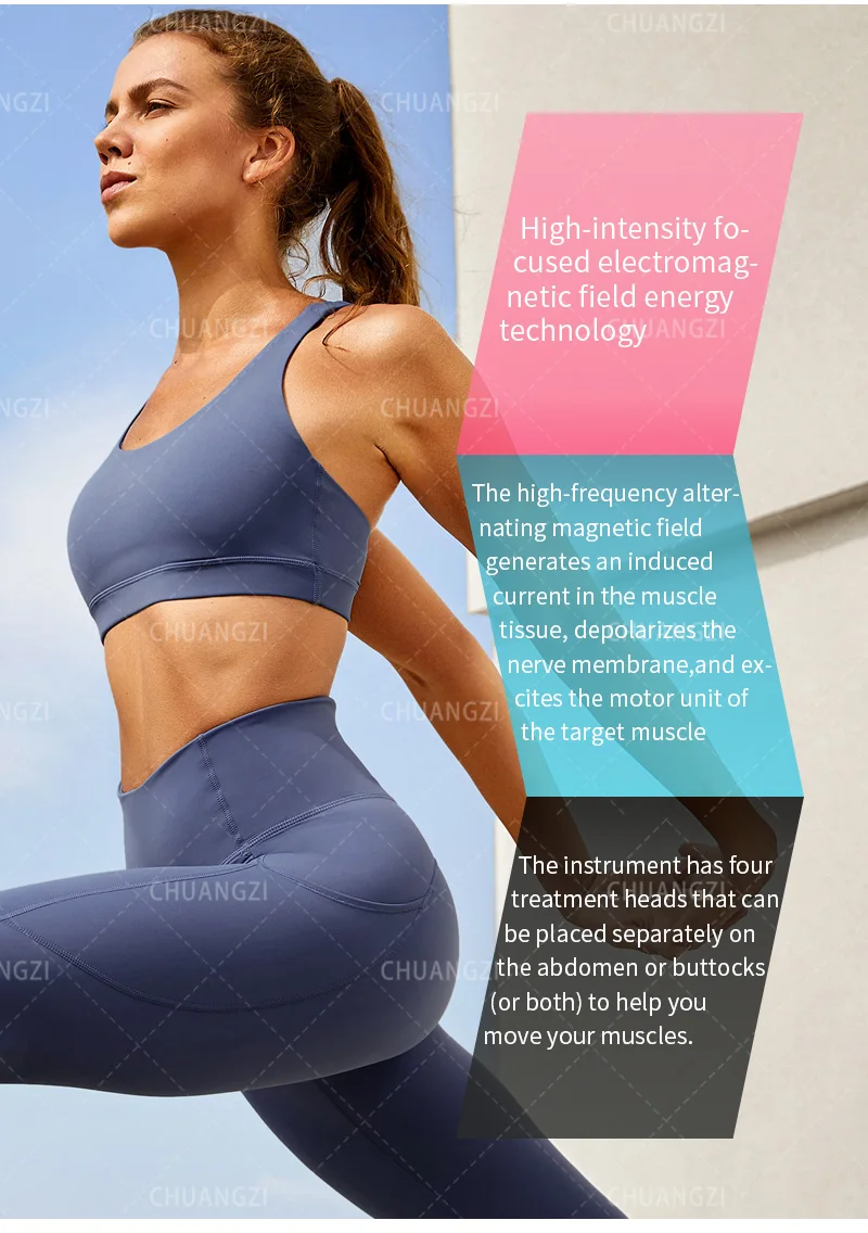 RF Nova EMS Body Slimming Sculpting Machine, EMSzero NEO, Professional Equipment, Build Muscle, Fat Burning, EMS