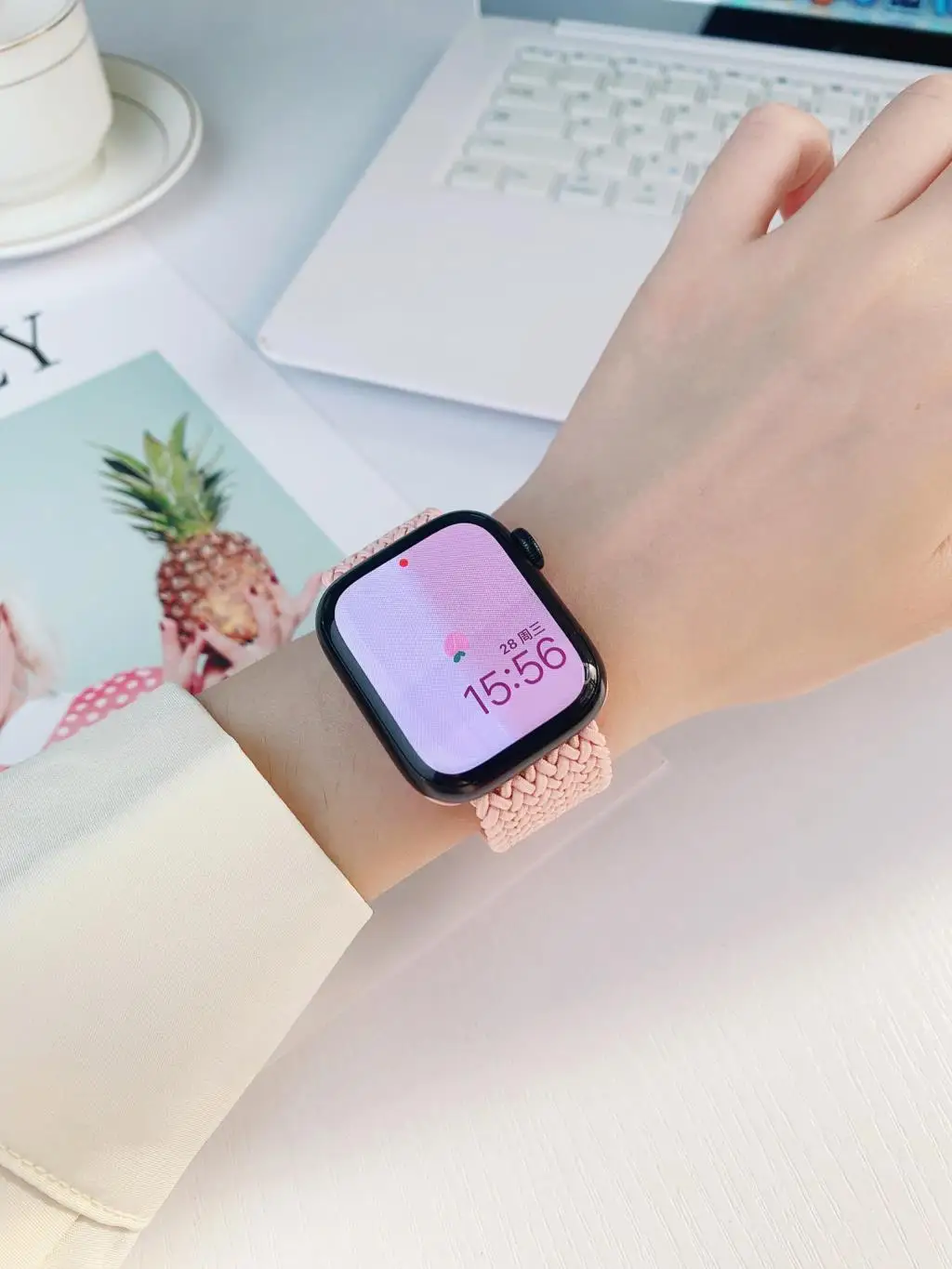 Braided Solo Loop For Apple watch Band 46mm 44mm 45mm 42mm 40mm 41mm Bracelet correa iwatch Series Ultra 2 11 10 9 SE 8 7 Strap