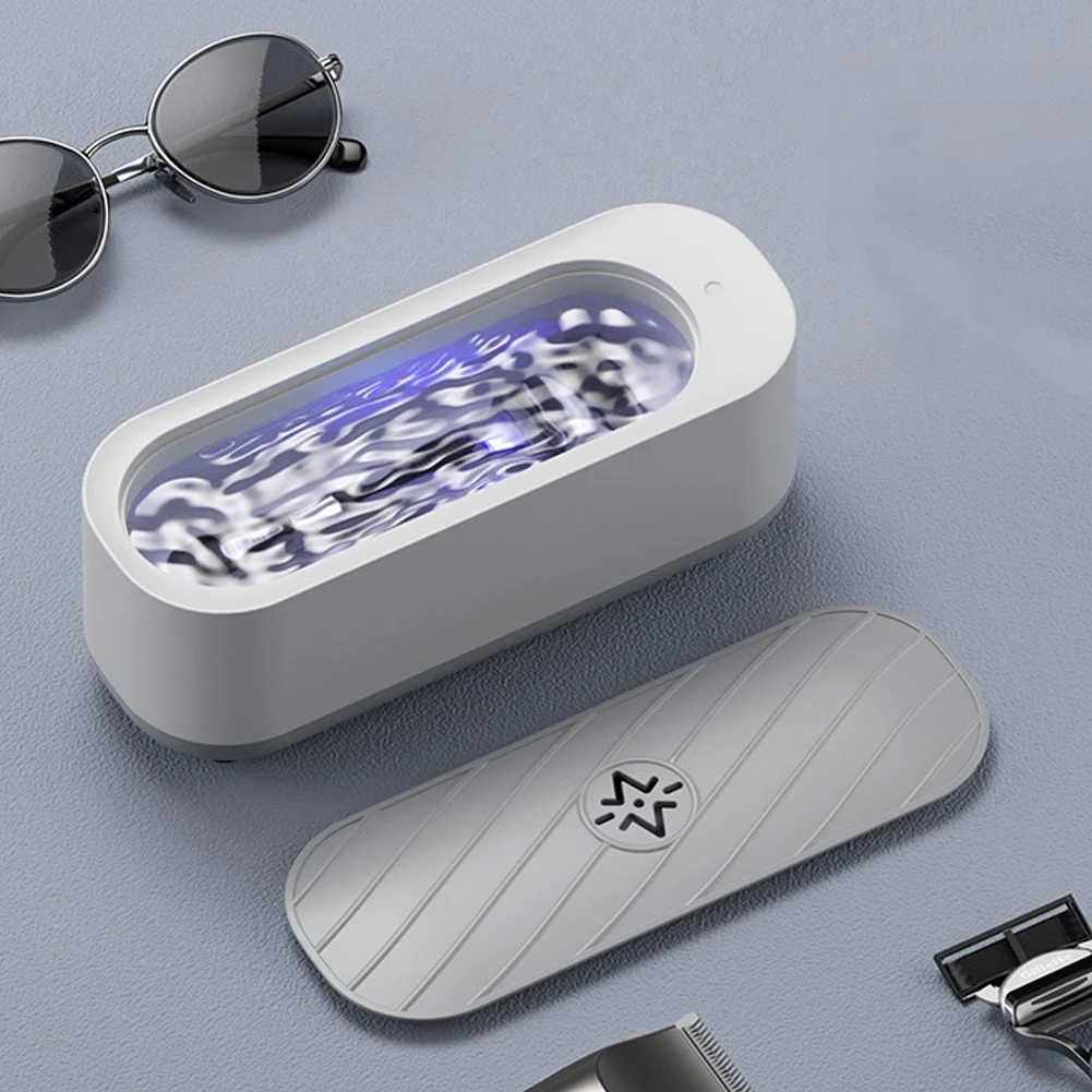 Ultrasonic Cleaning Machine USB Rechargeable Mode or Battery Mode High Frequency Vibration Wash Cleaner Jewelry Glasses Cleaner