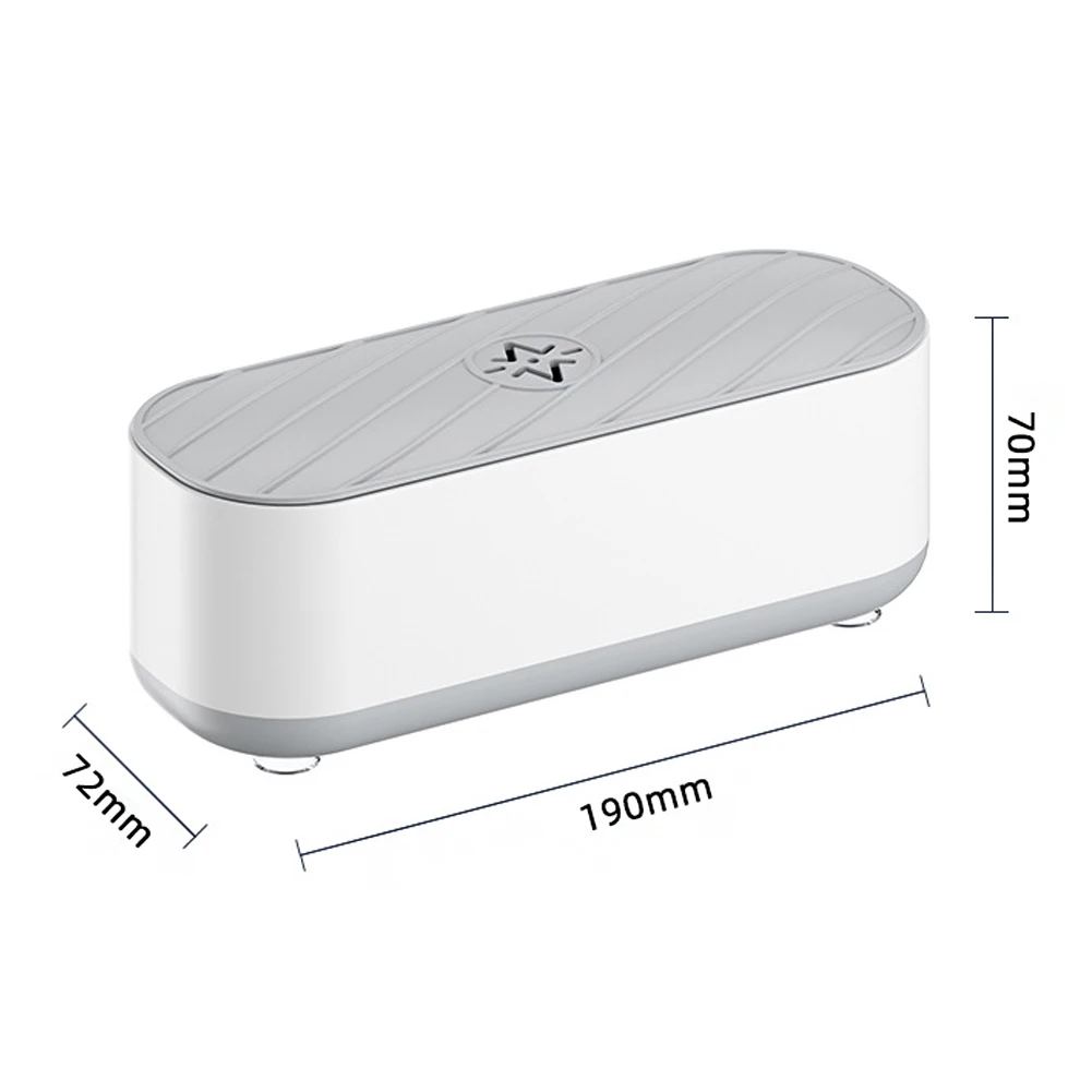 Ultrasonic Cleaning Machine USB Rechargeable Mode or Battery Mode High Frequency Vibration Wash Cleaner Jewelry Glasses Cleaner