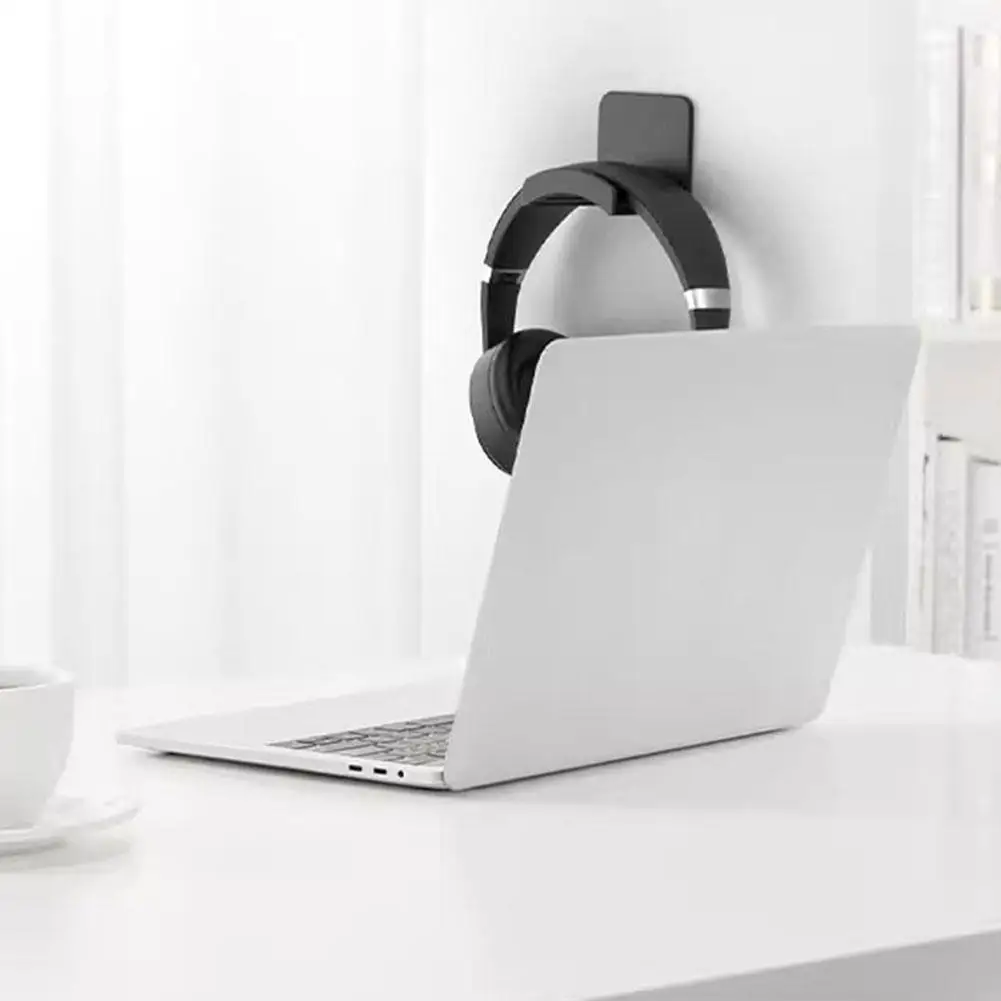 Universal Wall Mounted Headphone Stand Gaming Controller Holder Headset Display Rack Under Desk Hanger Hook For Earphone Bracket