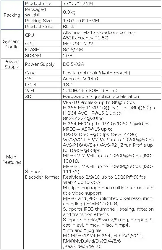 Android16 Smart Home Theater TV Box AllwinnerH313 Google Assistant Netflix Streaming Bluetooth Media Player 2G16G 2.4G5G Wifi T1