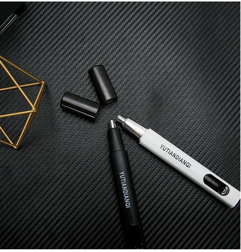 2 In 1 Electric Portable Ear And Nose Hair Trimmer Clipper 2024 Professional Painless Portable Eyebrow For Men