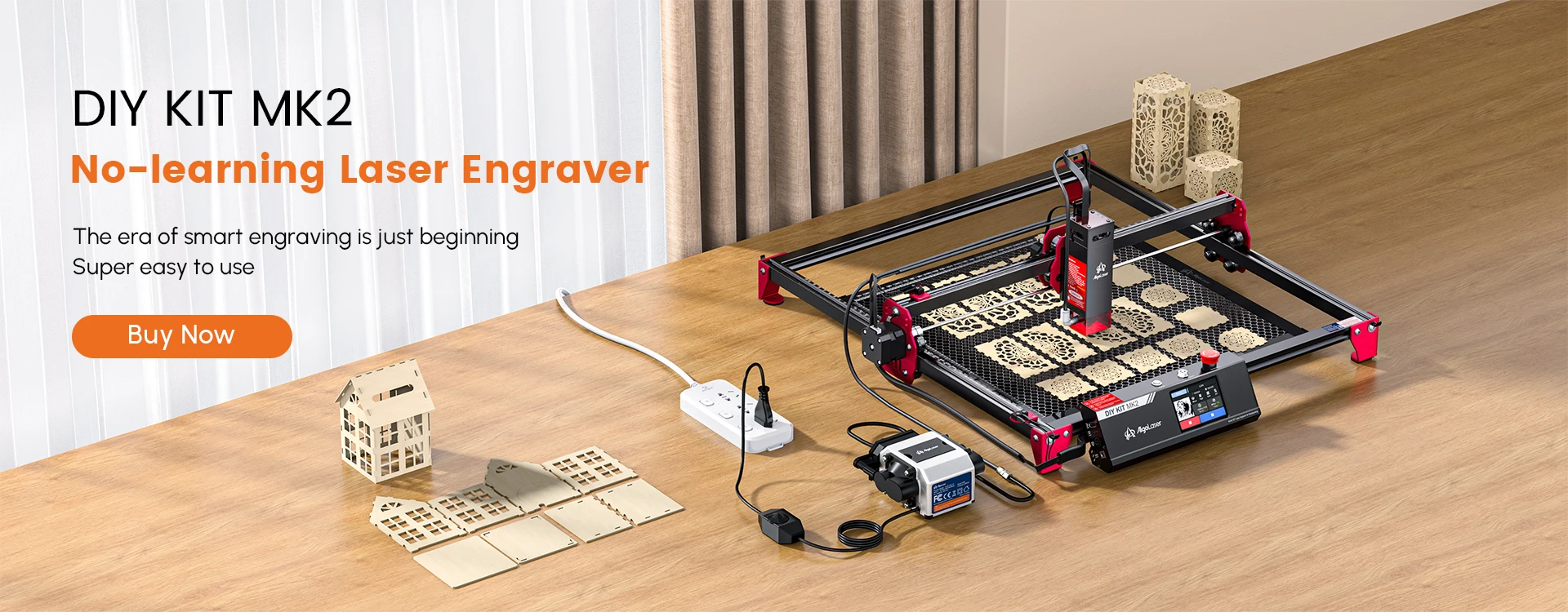AlgoLaser Laser Engraver Accessories 3-in-1 Kit for Diode Engraving Machines Jaw Chuck for Glass, Cylindrical Objects, Ring, Cup