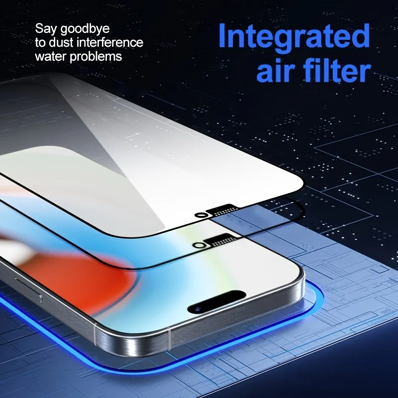 Tempered Glass Screen Protector For iPhone 16 15 17 18 Pro Max 14 13 12 11 16e Protective Film iPhone 16 Pro Max XR XS 7 8 Plus