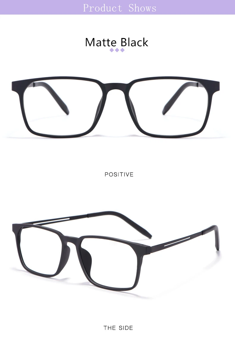 New Pure Titanium Reading Glasses Men Women TR90 Anti-Blue Ray Full frame Computer Spectacles Diopter +1.0 +4.0