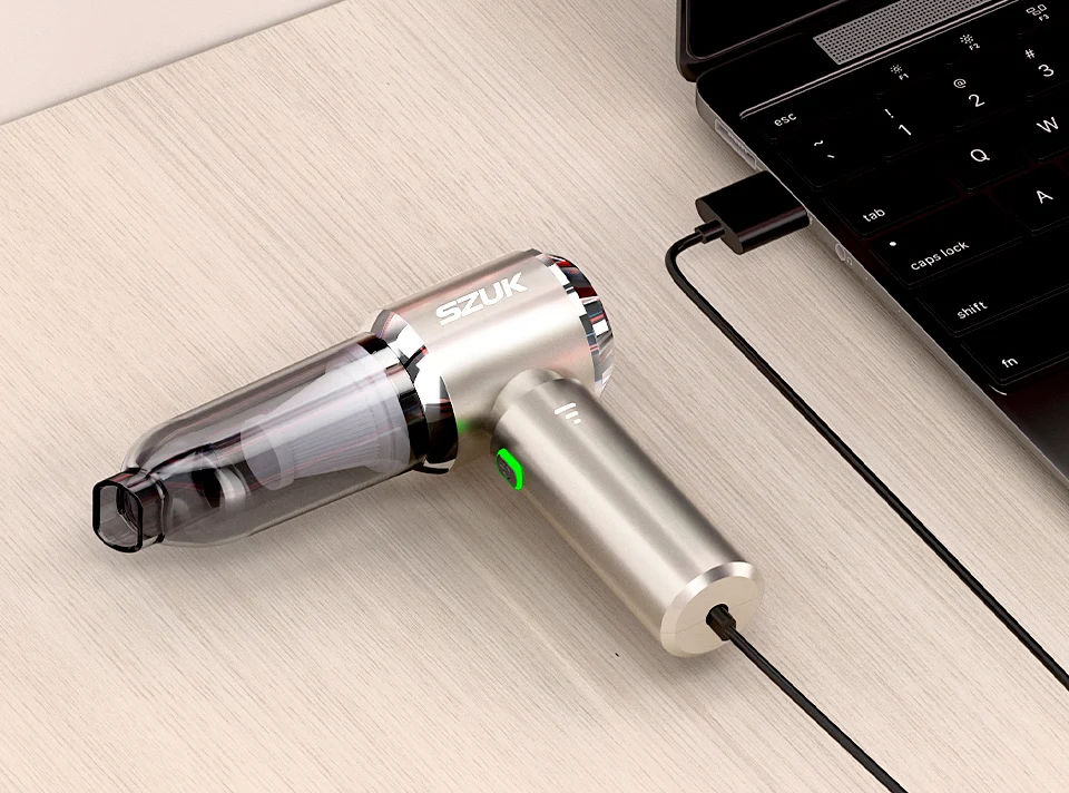SZUK 2026 New Mini Car Vacuum Cleaner 985000Pa Wireless Vacuum Cleaner Powerful Suction Handheld Portable Vacuum Cleaner For Car