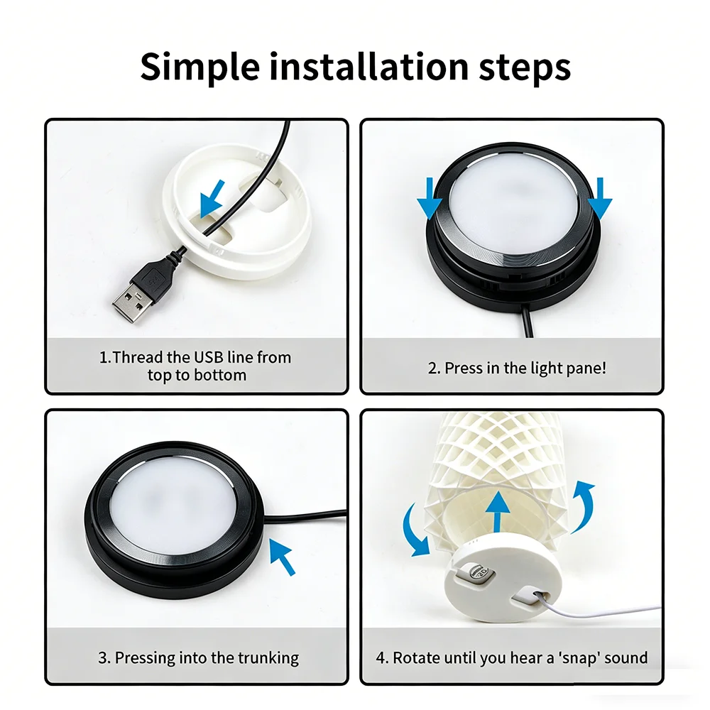 For Bambu Lab Adjustable Light Kit Led Light Hardware Bambulab Light Kit 001 Led Light Parts Diy Model 3D Printer Accessories