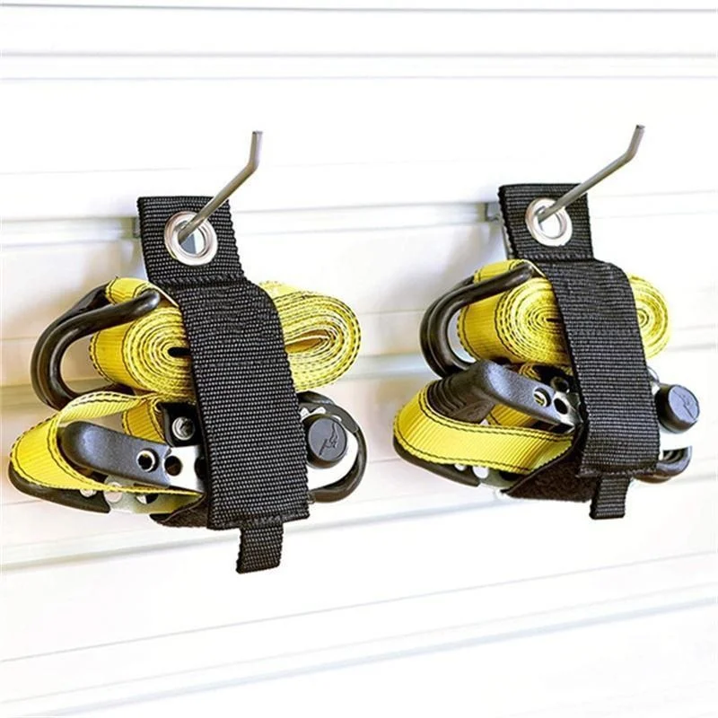 3pcs Heavy-Duty Storage Straps Reusable Extension Cord Organizer Cable Ties Hose Storage Accessory Holder Garage Organization