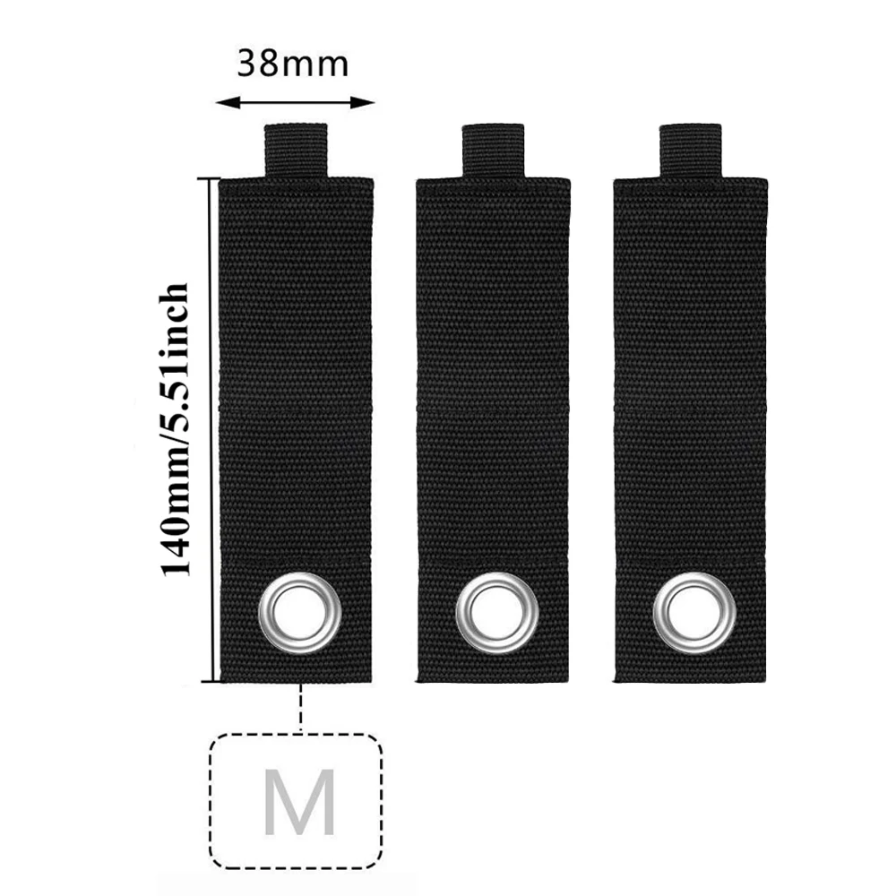 3pcs Heavy-Duty Storage Straps Reusable Extension Cord Organizer Cable Ties Hose Storage Accessory Holder Garage Organization