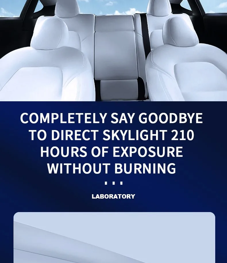 Heenvn For Tesla Model 3Y Model 3 Highland Model Y Juniper 2025 2026 Ice Cloth Buckle Glass Roof Sunshade Car Front Rear Sunroof