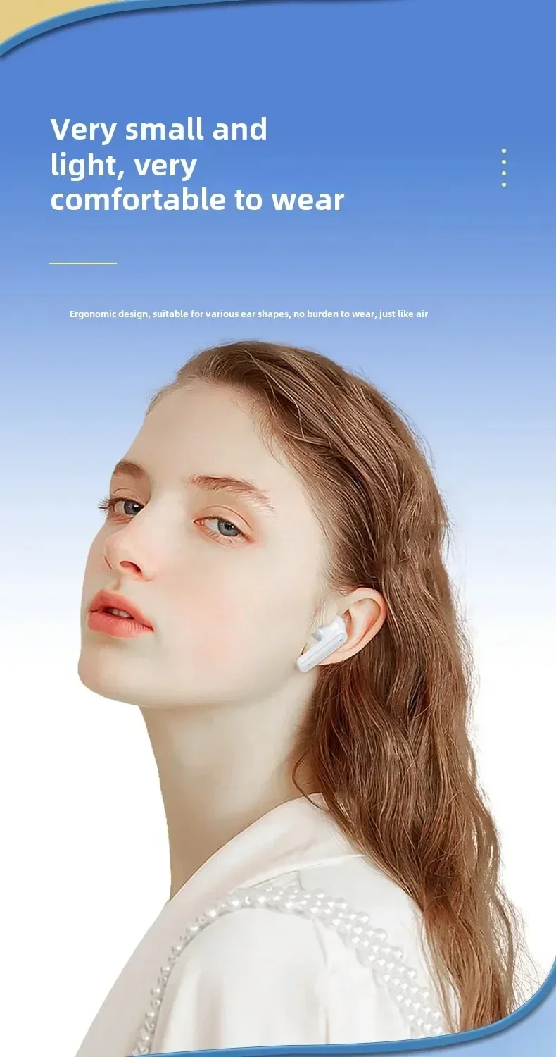 Original 895B TWS Wireless Headphones Game Bluetooth Headphones with Microphone Noise Reduction High Fidelity Bass Earphones
