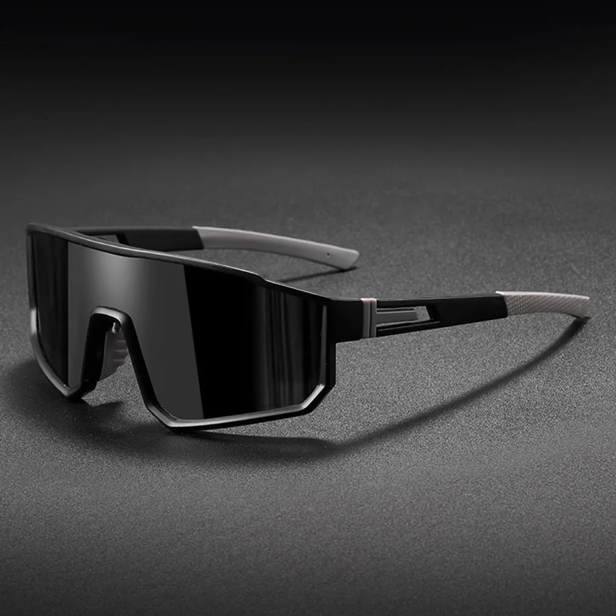 Men's Oversized Cycling Glasses for Men Bicycle Windproof Colorful Coating Sunglasses Outdoor Sports Motorcyc