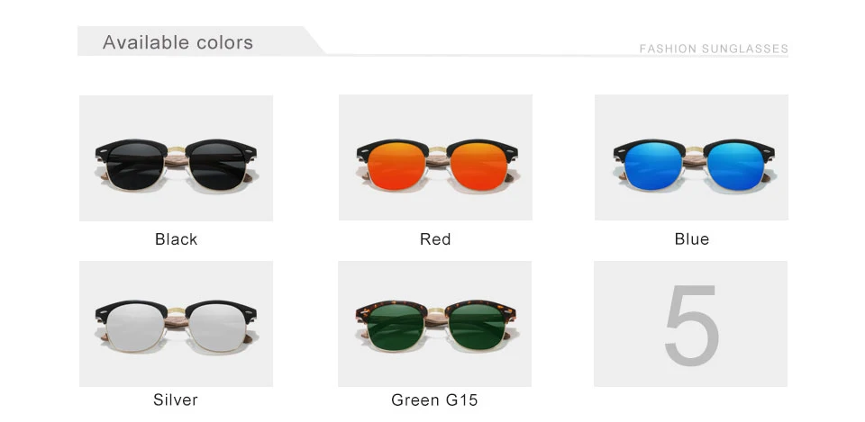 KINGSEVEN Brand Walnut Sunglasses Men Women Polarized UV400 Lens Wood Round Frame Glasses Vintage Retro Luxury Eyewear Patchwork