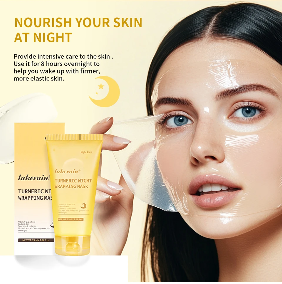 Korean Deep Collagen Mask Peel Off Mask Face Anti Wrinkle Lifting Skin Care Masks Bio Pack Night Wrapping Woman Overnight Skin