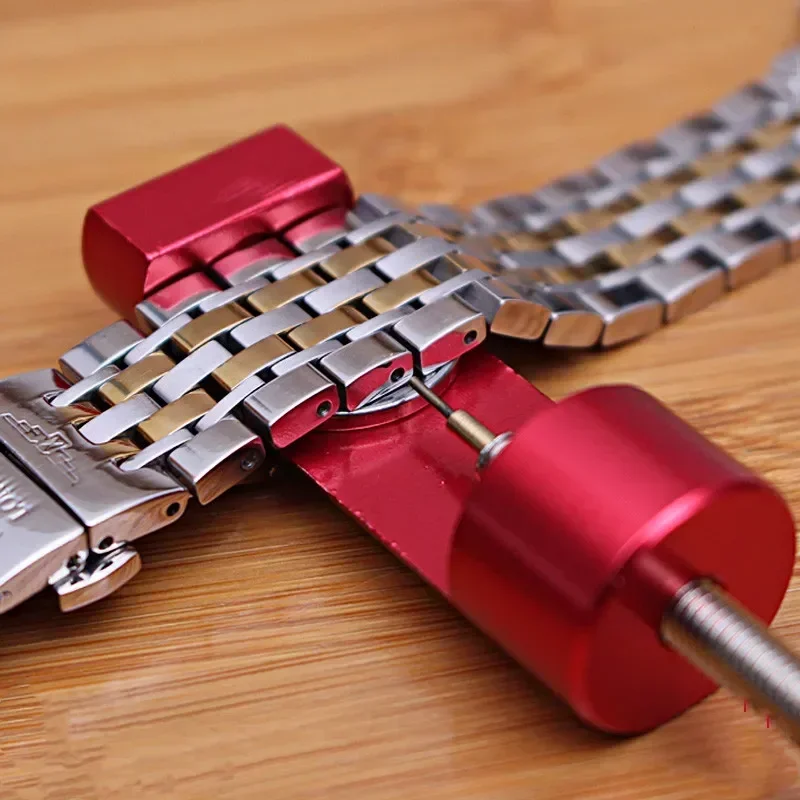 Adjusting Watch Strap Tool Watch Repair Tool with Watch Pin Band Bracelet Link Pin Tool Remover Easy To Remover Adjust