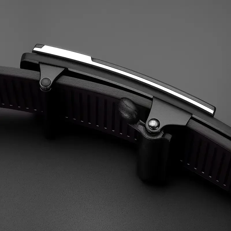 Stylish Men's PU Leather Belt - Fashion Belts for Daily Life, Leisure, Party, Festival, Work, and Business Automatic Buckle