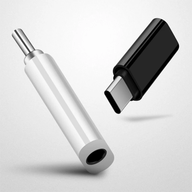 Type C Male to 3.5mm Jack Female Adapter For Xiaomi Redmi Huawei Honor POCO for Cell Phone USB-C 3.5mm Wired Earphones Converter