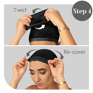 G&T Wig Black Mesh Wig Cap Net, Closed End Hair Mesh Net, Liner Weaving Caps for Women, Men, Kids, Wig Caps