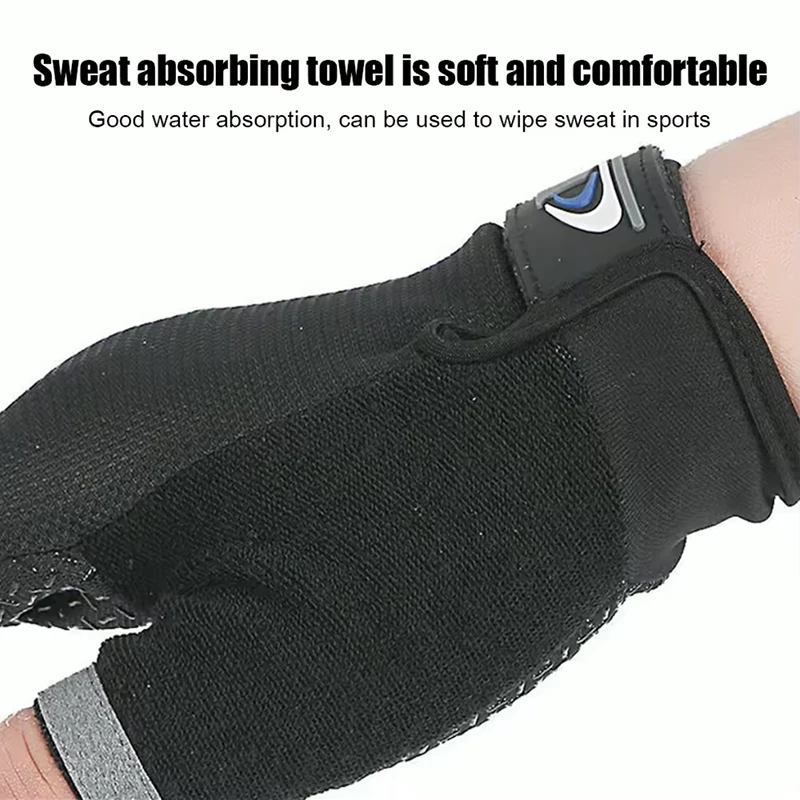Summer Men Fishing Gloves Women Two Finger Cut Male Touchscreen Angling Anti-Slip Sun-Proof Breathable Cycling Fitness Gloves