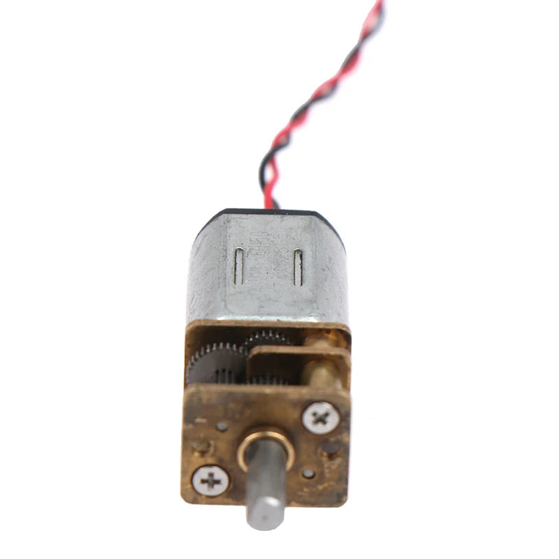 Mini N20 Gear Motor DC 3V-12V Slow Speed Full Metal Gearbox Gear Reducer Electric Engine Large Torque DIY Toy Robot