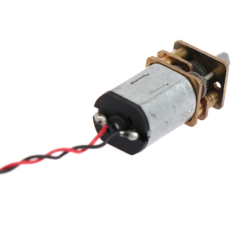 Mini N20 Gear Motor DC 3V-12V Slow Speed Full Metal Gearbox Gear Reducer Electric Engine Large Torque DIY Toy Robot