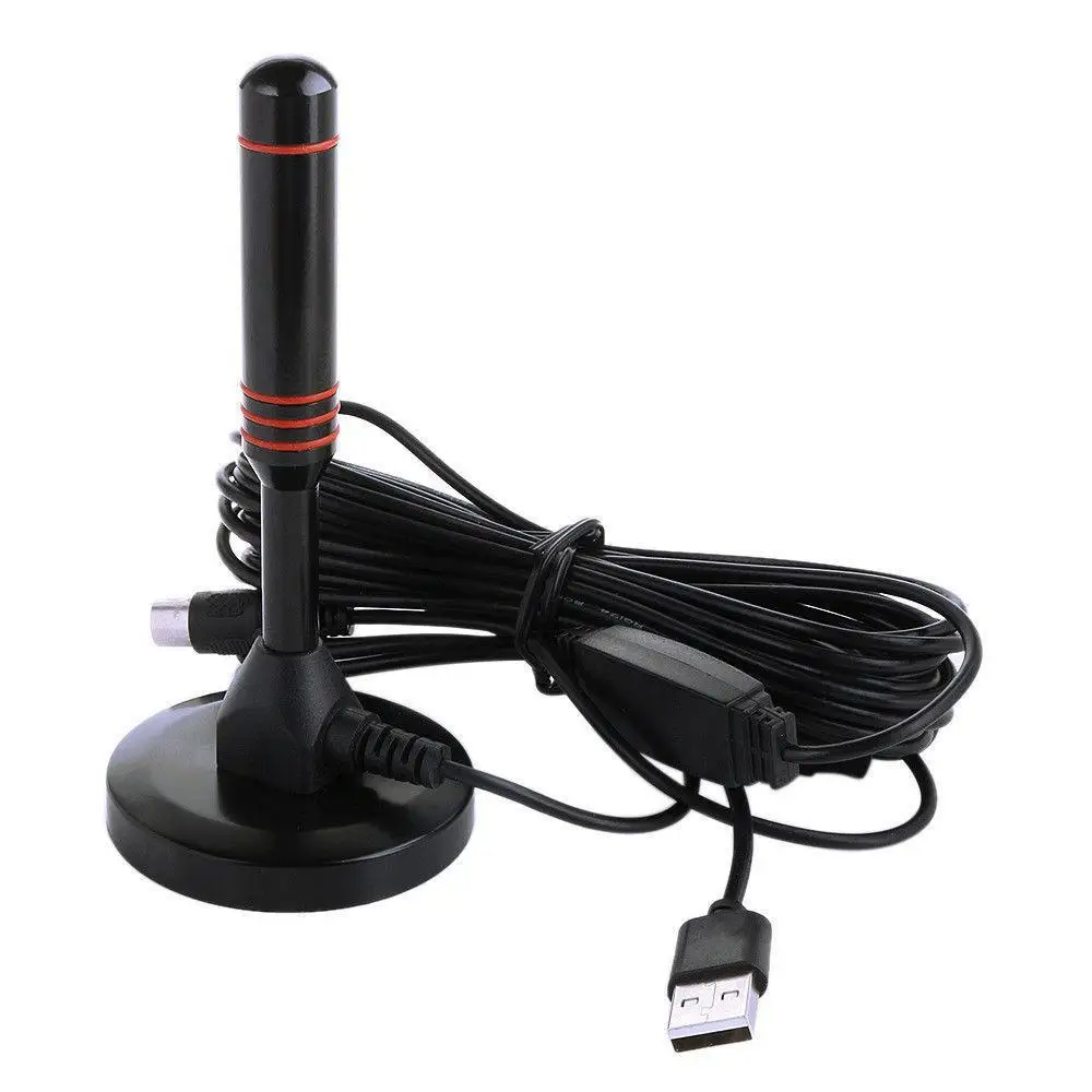 HD Digital TV Antenna Indoor Amplified DAB Antenna 200 Miles Ultra HDTV With Amplifier VHF/UHF Quick Response Outdoor Aerial Set
