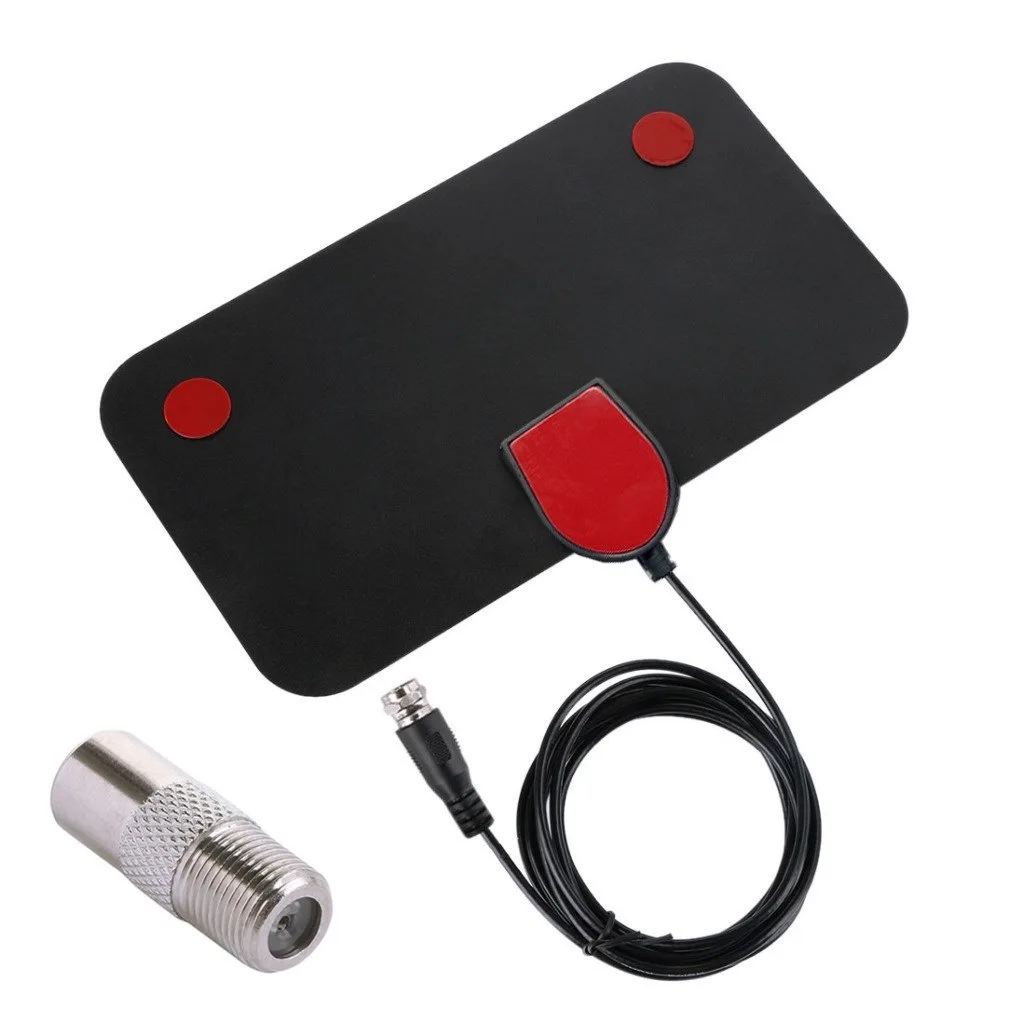 HD Digital TV Antenna Indoor Amplified DAB Antenna 200 Miles Ultra HDTV With Amplifier VHF/UHF Quick Response Outdoor Aerial Set