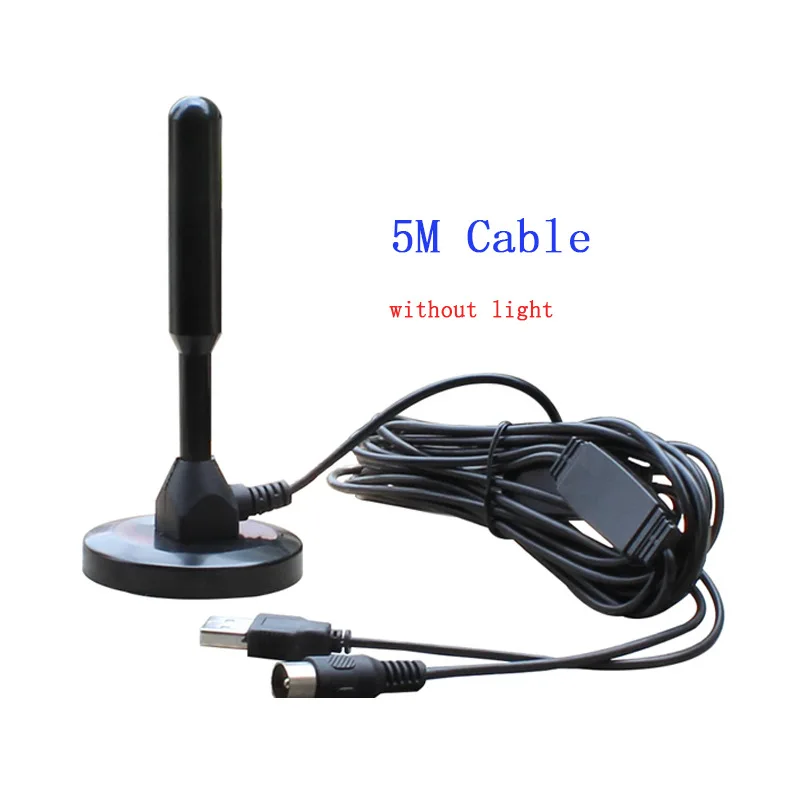 HD Digital TV Antenna Indoor Amplified DAB Antenna 200 Miles Ultra HDTV With Amplifier VHF/UHF Quick Response Outdoor Aerial Set