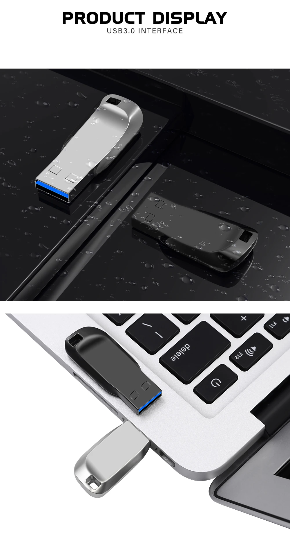 USB Flash Drive 128GB 64GB 32GB 16GB 3.0 High-Speed PenDrive 128GB 64GB USB Memory Stick 32GB 16GB USB Flash Drive